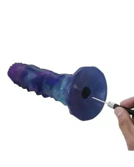 POWER MONSTERS - DUSKWALKER SENTINEL DREIFARBIGER AUFBLASBARER FANTASY-SILIKONDILDO 23 CM Ø 5 CM
