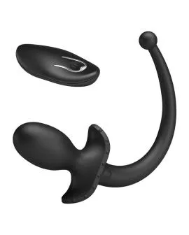 MR PLAY – KABELLOSER ANAL- UND PERINEUM-VIBRATOR MIT FERNBEDIENUNG, SCHWARZ