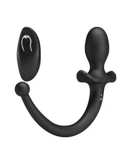 MR PLAY – KABELLOSER ANAL- UND PERINEUM-VIBRATOR MIT FERNBEDIENUNG, SCHWARZ