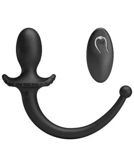 MR PLAY – KABELLOSER ANAL- UND PERINEUM-VIBRATOR MIT FERNBEDIENUNG, SCHWARZ
