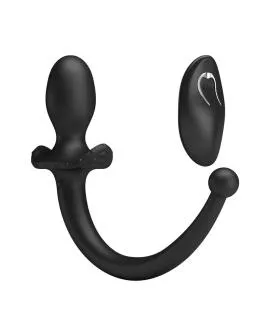 MR PLAY – KABELLOSER ANAL- UND PERINEUM-VIBRATOR MIT FERNBEDIENUNG, SCHWARZ
