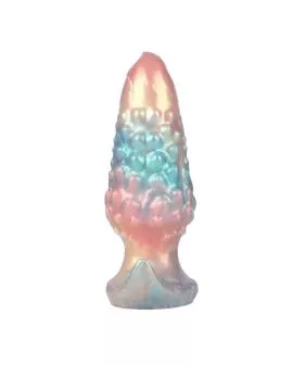 POWER MONSTERS – EBON LEVIATHAN DREIFARBIGER AUFBLASBARER FANTASIE-ANALPLUG 18 CM