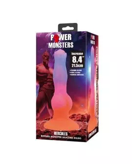 POWER MONSTERS - HERCULES FANTASY SILIKONDILDO 21,5 CM Ø 5 CM
