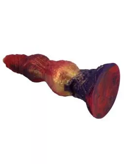 POWER MONSTERS – SAVAGE BEASTLORD DREIFARBIGER FANTASY-SILIKONDILDO 24 CM Ø 5 CM