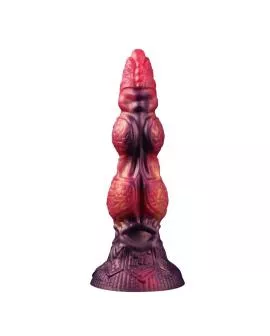 POWER MONSTERS – SAVAGE BEASTLORD DREIFARBIGER FANTASY-SILIKONDILDO 24 CM Ø 5 CM
