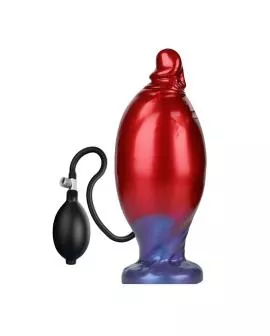 POWER MONSTERS - SHADOW BEHEMOTH ZWEIFARBIGER AUFBLASBARER FANTASIE-SILIKONDILDO 22 CM Ø 5 CM