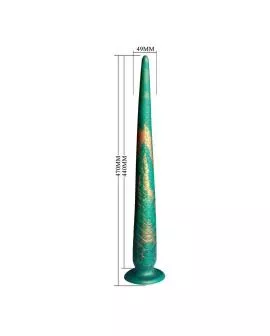 POWER MONSTERS - WILDWYRM TAIL BICOLOR FANTASY SILIKONDILDO 47 CM Ø 4 CM