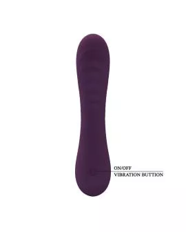 PRETTY LOVE - ALEXISROSE WIEDERAUFLADBARER VIBRATOR MIT 10 FUNKTIONEN, LILA