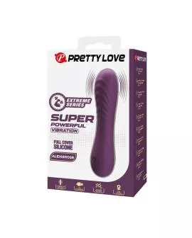 PRETTY LOVE - ALEXISROSE WIEDERAUFLADBARER VIBRATOR MIT 10 FUNKTIONEN, LILA