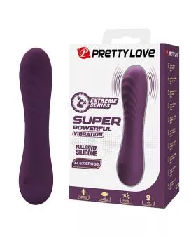 PRETTY LOVE - ALEXISROSE WIEDERAUFLADBARER VIBRATOR MIT 10 FUNKTIONEN, LILA
