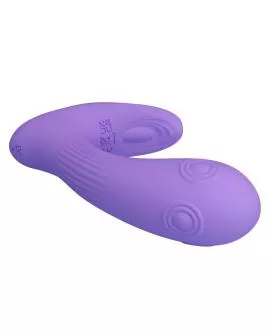 PRETTY LOVE - ANDROMEDA WIEDERAUFLADBARER DOPPELSTIMULATIONSVIBRATOR LILA