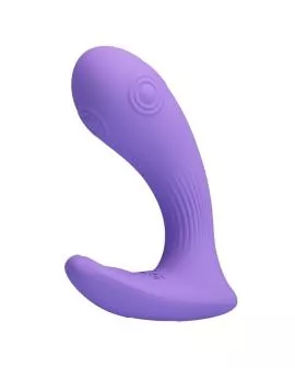 PRETTY LOVE - ANDROMEDA WIEDERAUFLADBARER DOPPELSTIMULATIONSVIBRATOR LILA