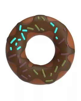 PRETTY LOVE - SUPER DONUT PENISRING BRAUN