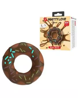 PRETTY LOVE - SUPER DONUT PENISRING BRAUN