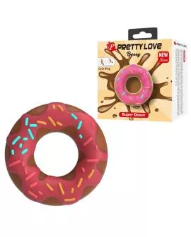 PRETTY LOVE - SUPER DONUT PENISRING PINK