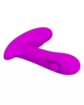 PRETTY LOVE - BAUER WIEDERAUFLADBARER PROSTATA-MASSAGEGERÄT MIT 12 MODI, LILA