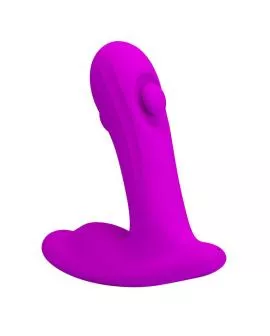 PRETTY LOVE - BAUER WIEDERAUFLADBARER PROSTATA-MASSAGEGERÄT MIT 12 MODI, LILA