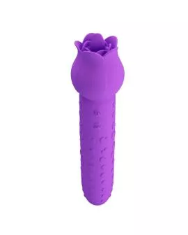 PRETTY LOVE - DANNELL WIEDERAUFLADBARER ORALSTIMULATOR UND KLITORISATIV-VIBRATOR LILA