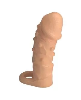 PRETTY LOVE - DORT PENISVERLÄNGERUNGSHÜLLE 14 CM Ø 4 CM NATUR