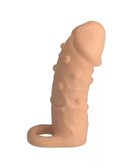 PRETTY LOVE - DORT PENISVERLÄNGERUNGSHÜLLE 14 CM Ø 4 CM NATUR