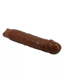 PRETTY LOVE - DUKE REALISTISCHER VIBRATOR 23,5 CM Ø 4,8 CM BRAUN