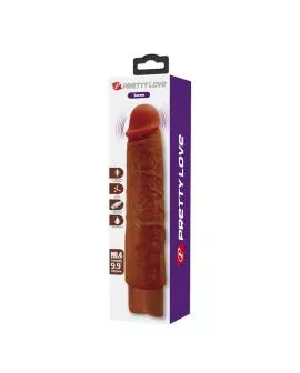 PRETTY LOVE - GAVIN REALISTISCHER VIBRATOR 25 CM Ø 5 CM BRAUN