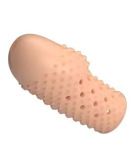 PRETTY LOVE – GEEK'S PENISHÜLLE FÜR EINEN DICKEREN PENIS IN NATURFARBE