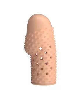 PRETTY LOVE – GEEK'S PENISHÜLLE FÜR EINEN DICKEREN PENIS IN NATURFARBE