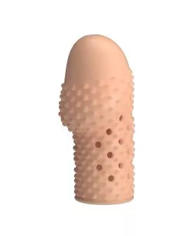 PRETTY LOVE – GEEK'S PENISHÜLLE FÜR EINEN DICKEREN PENIS IN NATURFARBE