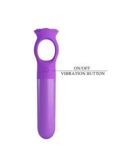 PRETTY LOVE - GIANA WIEDERAUFLADBARER MINI-VIBRATOR-MASSAGEGERÄT LILA