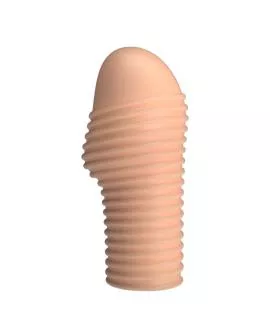 PRETTY LOVE – HEISSER PENISSÄRMEL FÜR EINEN DICKEREN PENIS IN NATÜRLICHER FARBE