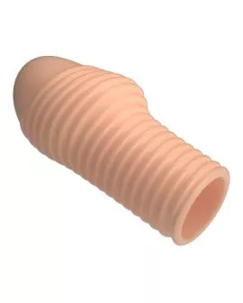 PRETTY LOVE – HEISSER PENISSÄRMEL FÜR EINEN DICKEREN PENIS IN NATÜRLICHER FARBE