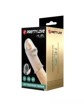 PRETTY LOVE – HUEL PENISHÜLLE: FÜR EINEN DICKEREN PENIS (TRANSPARENT)