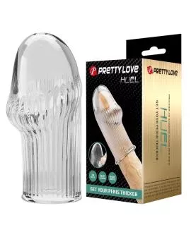 PRETTY LOVE – HUEL PENISHÜLLE: FÜR EINEN DICKEREN PENIS (TRANSPARENT)