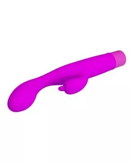 PRETTY LOVE - JENE DOPPEL-STIMULATIONS-VIBRATOR FÜR G-PUNKT UND KLITORIS, LILA
