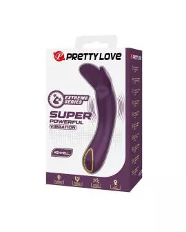 PRETTY LOVE - KENYELL WIEDERAUFLADBARER VIBRATOR MIT 10 FUNKTIONEN, LILA