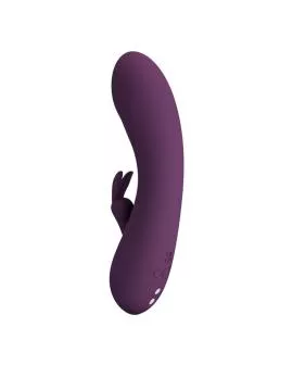PRETTY LOVE - LANDYN WIEDERAUFLADBARER HASENVIBRATOR MIT 10 FUNKTIONEN, LILA