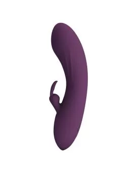 PRETTY LOVE - LANDYN WIEDERAUFLADBARER HASENVIBRATOR MIT 10 FUNKTIONEN, LILA
