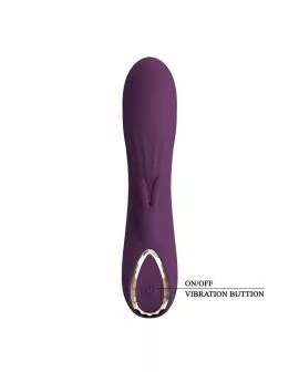 PRETTY LOVE - LANDYN WIEDERAUFLADBARER HASENVIBRATOR MIT 10 FUNKTIONEN, LILA