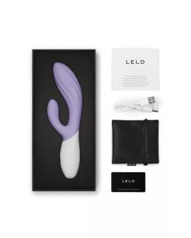 LELO - INA TWIST DOPPELVIBRATOR HASE FÜR G-PUNKT UND KLITORIS LAVENDEL