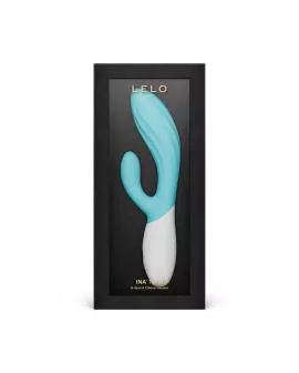 LELO - INA TWIST DOPPELVIBRATOR HASE FÜR G-PUNKT UND KLITORIS BLAU