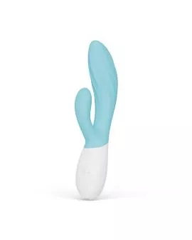 LELO - INA TWIST DOPPELVIBRATOR HASE FÜR G-PUNKT UND KLITORIS BLAU