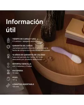 LELO - MONA TWIST WIEDERAUFLADBARER, APP-GESTEUERTER G-PUNKT-VIBRATOR LAVENDEL