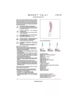 LELO - MONA TWIST WIEDERAUFLADBARER, APP-GESTEUERTER G-PUNKT-VIBRATOR LAVENDEL
