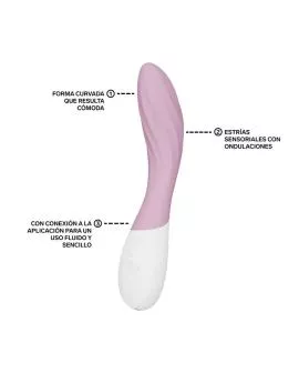 LELO - MONA TWIST WIEDERAUFLADBARER, APP-GESTEUERTER G-PUNKT-VIBRATOR LAVENDEL