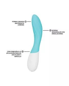 LELO - MONA TWIST WIEDERAUFLADBARER, APP-GESTEUERTER G-PUNKT-VIBRATOR LAVENDEL