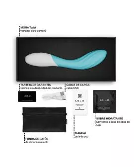 LELO - MONA TWIST WIEDERAUFLADBARER, APP-GESTEUERTER G-PUNKT-VIBRATOR LAVENDEL