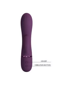 PRETTY LOVE - MARGIE WIEDERAUFLADBARER HASENVIBRATOR MIT 10 FUNKTIONEN, LILA