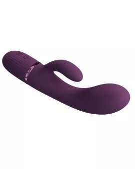 PRETTY LOVE - MARGIE WIEDERAUFLADBARER HASENVIBRATOR MIT 10 FUNKTIONEN, LILA