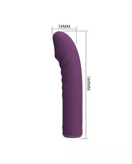 PRETTY LOVE - RYLAND WIEDERAUFLADBARER VIBRATOR MIT 10 FUNKTIONEN, LILA